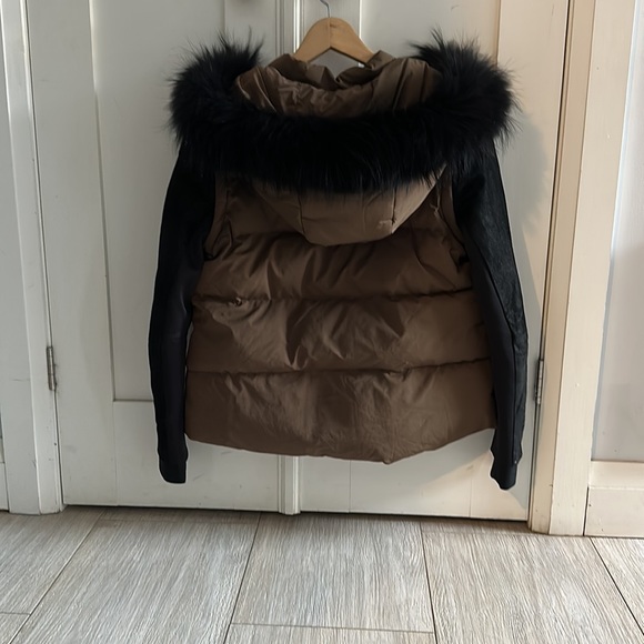Maje winter bomber coat - Picture 2 of 4